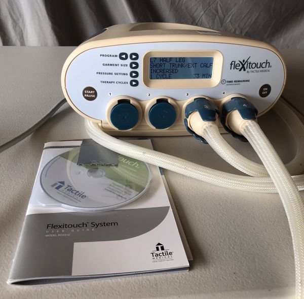 Tactile Flexitouch PD32U Lymphedema Pump System Pneumatic with