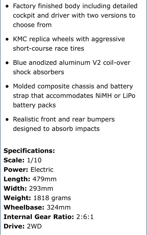 team associated short course buggy