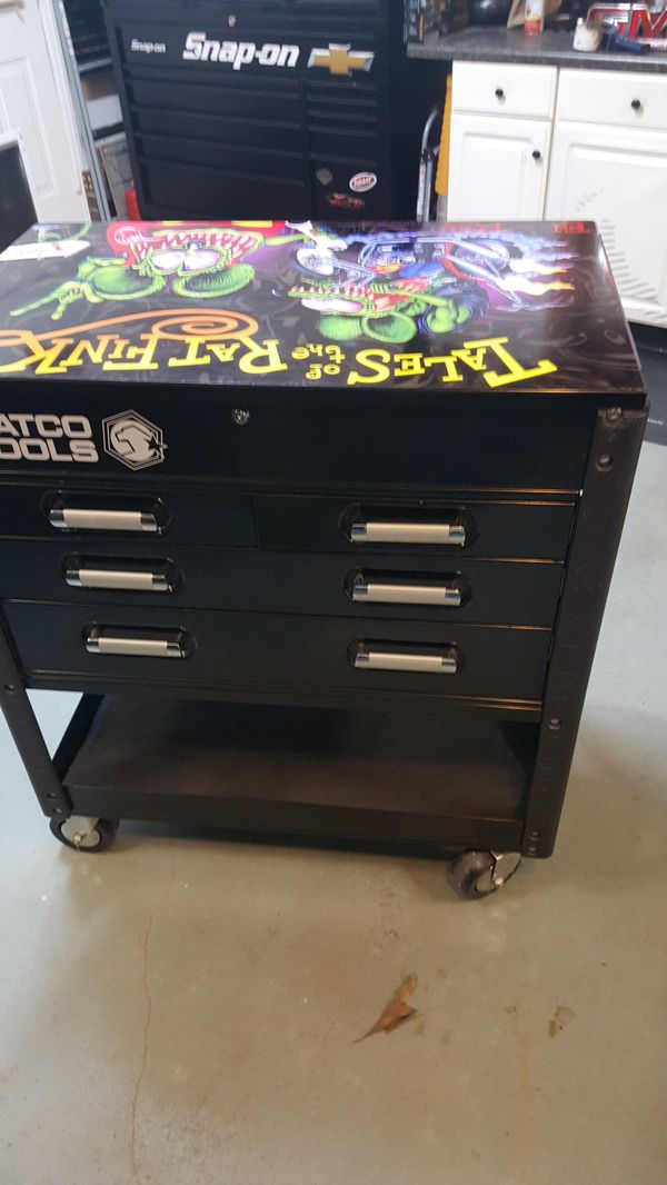 Matco rat fink limited edition 4 drawer heavy duty service cart for