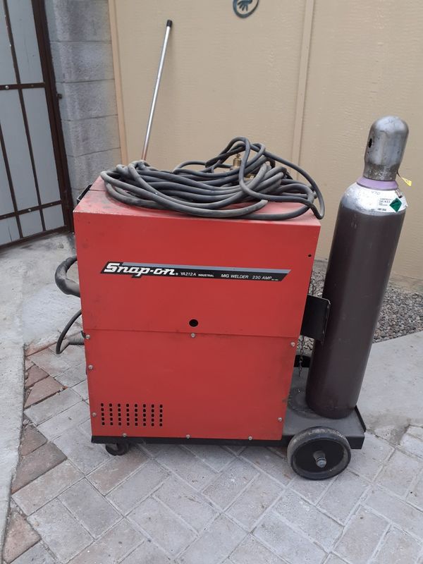 Snap on welder 220v mig for Sale in Phoenix, AZ OfferUp