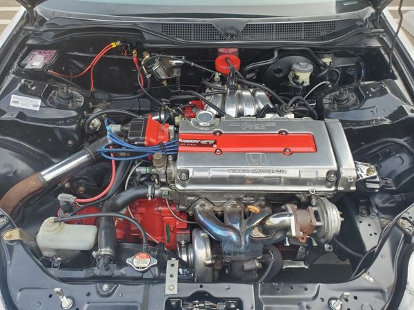 1996 honda civic ek hatchback with turbo gsr swap for Sale in San ...