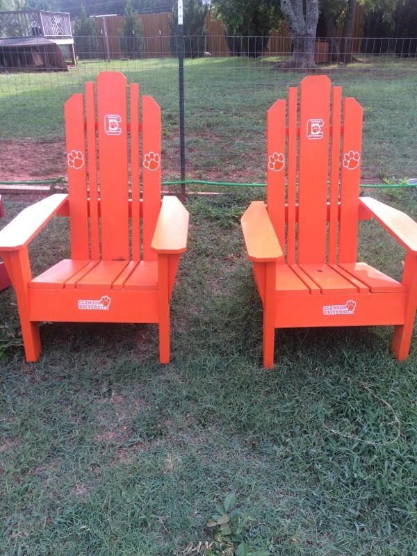 Brand-new Clemson Adirondack chairs for Sale in Charlotte, NC - OfferUp