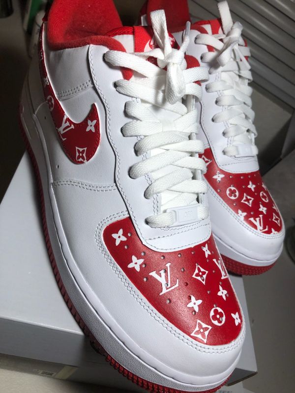 Nike Air Force 1 Low Louis Vuitton size: 8.5 for Sale in Riverside, CA - OfferUp