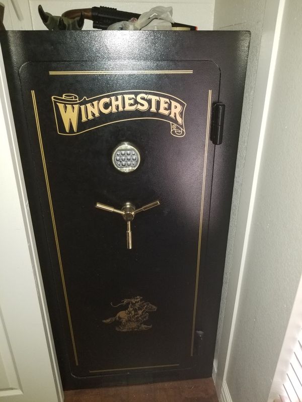 how to crack open a winchester gun safe