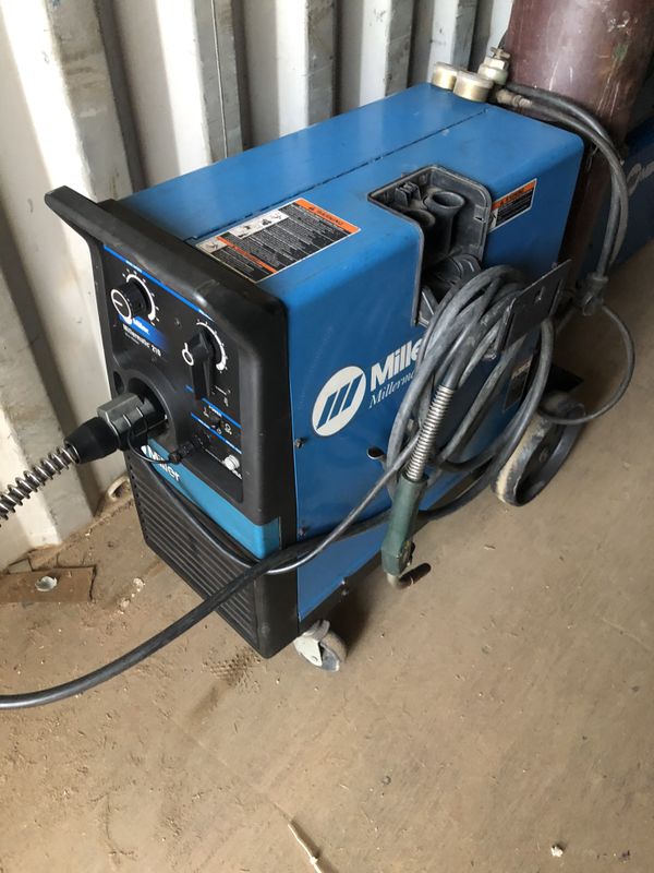 Miller Millermatic 210 Mig welder with large full tank for Sale in ...