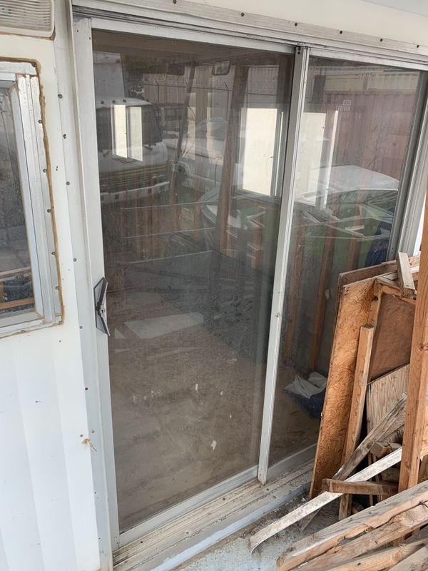 Vintage sliding glass door and windows. for Sale in Upland, CA - OfferUp