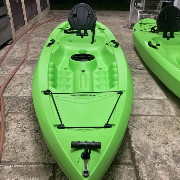 Lifetime Tahoma 10 ft Sitontop Kayak (Paddle Included), Green for