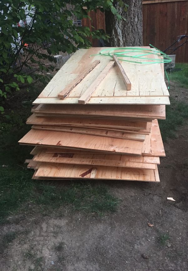 Halfinch thick plywood brand new CD X for Sale in Spanaway, WA OfferUp