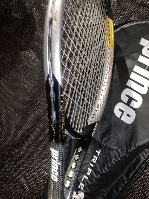 triple threat tennis racket