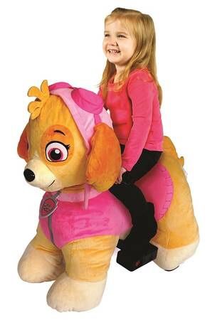 6v ride on plush animals