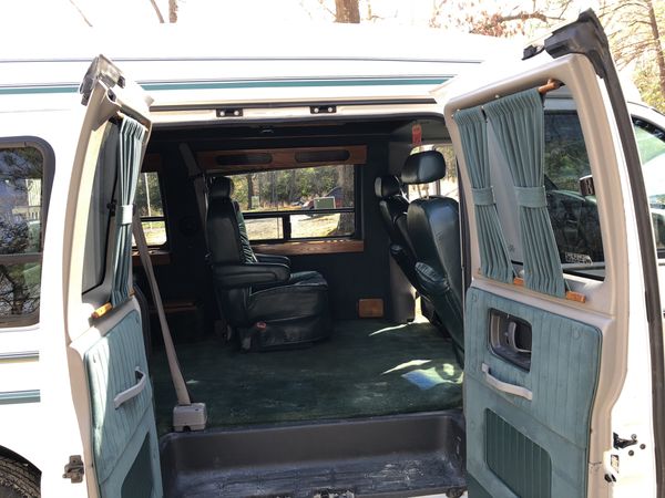 1997 chevy conversion van interior