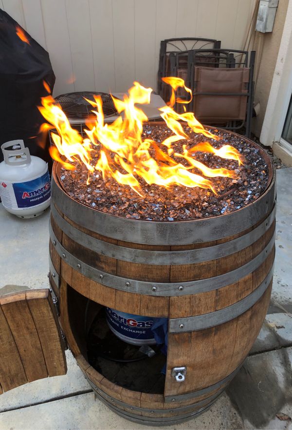 Wine Barrel Fire Pit For Sale In Anaheim CA OfferUp   877a21265d46456facc3667653706ae8 