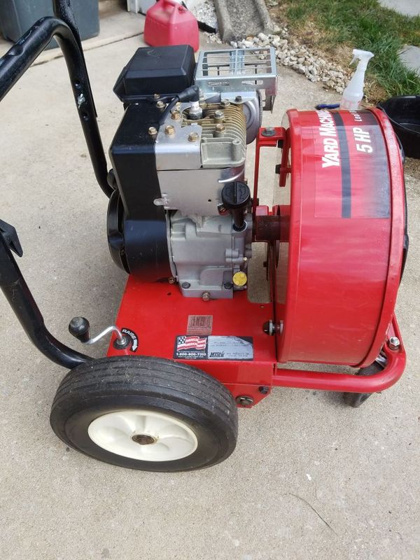 MTD 5 HP Gas Powered Yard Machines Leaf Blower Jet Sweep for Sale in Morrisville, PA OfferUp