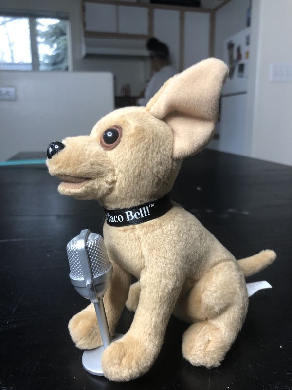 taco bell dog toy for sale