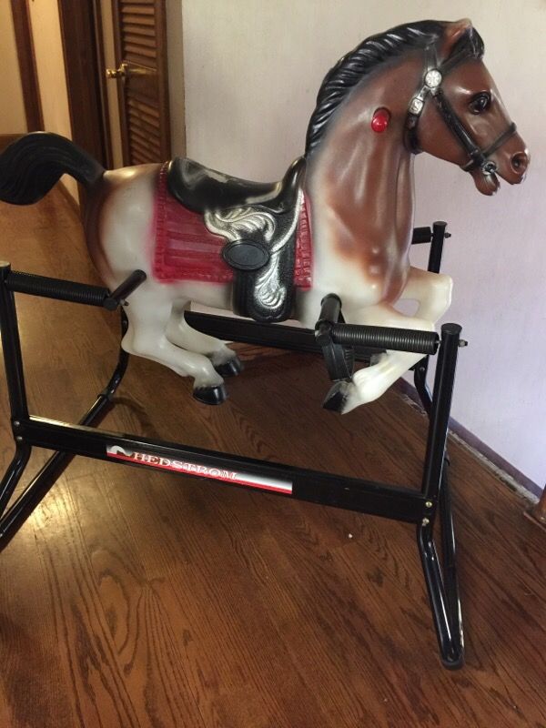 bouncy rocking horse