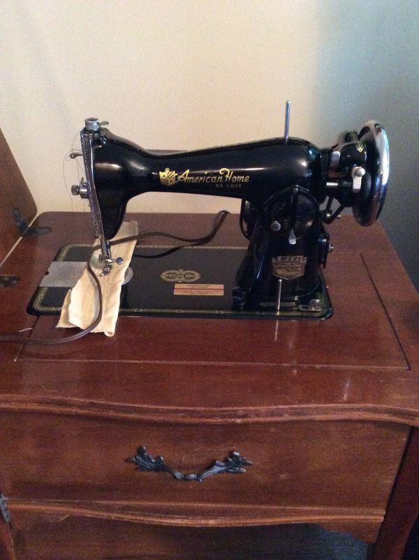 Vintage 1953 American Home Deluxe sewing machine for Sale in