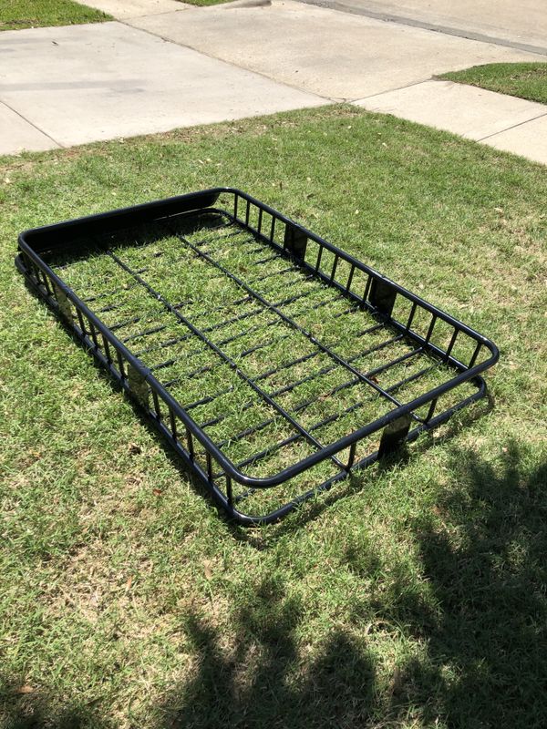 Arksen 64" Universal Black Roof Rack Cargo with Extension Car Top