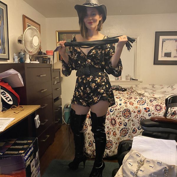 Brand new size 10 thigh high vinyl stilettos Pleasure