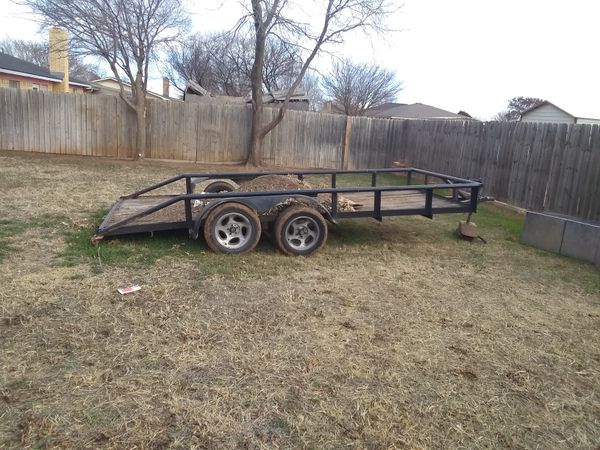 16 foot utility trailer for Sale in Lubbock, TX - OfferUp