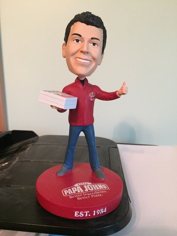 Papa John S Bobble Head For In Reading Pa Offerup