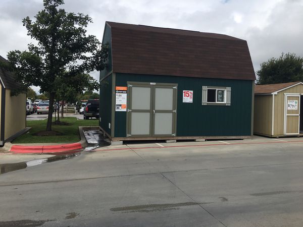 Tuff Shed Display at Home Depot, Dripping Spring, 16â€™x20 