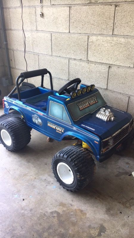 power wheels bigfoot truck