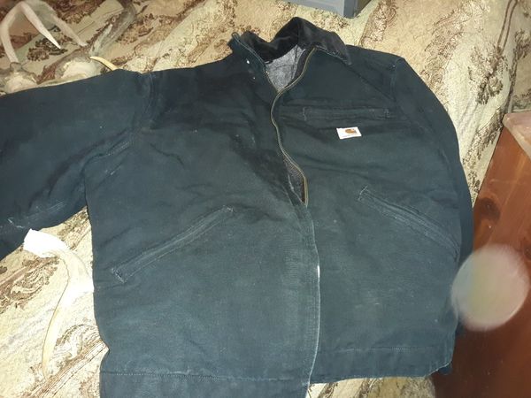 carhart denim shirt