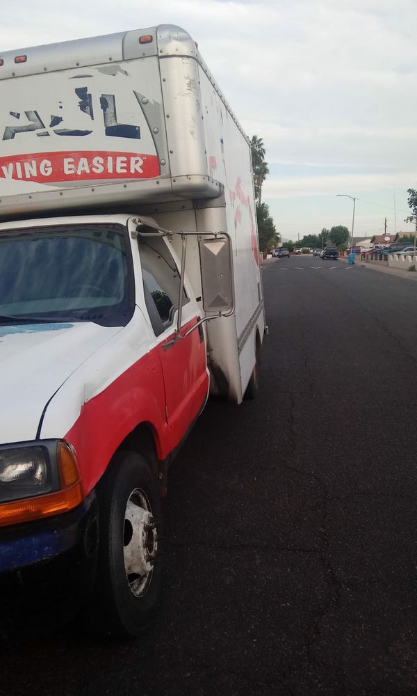 Box truck uhaul F350 sale or trade for cargo van for Sale in Peoria, AZ