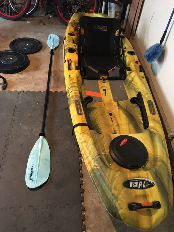Pelican 12 ft Premium CATCH 120 Fishing Kayak for Sale in San Antonio