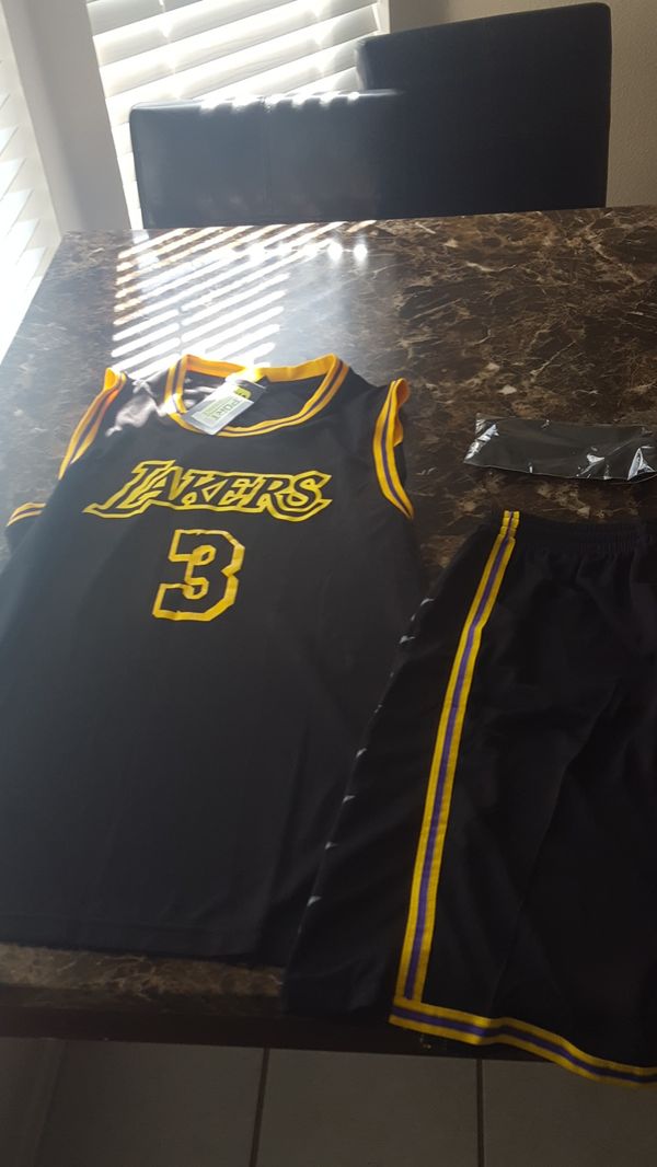 anthony davis jersey black