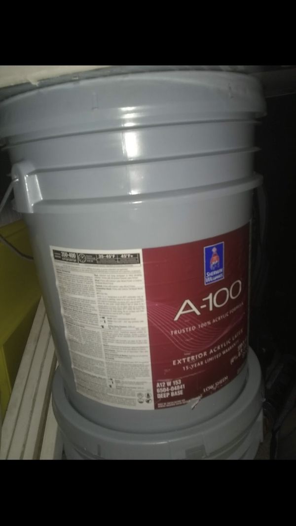 Sherwin Williams A100 Ultra deep Base Exterior Latex Paint for Sale in
