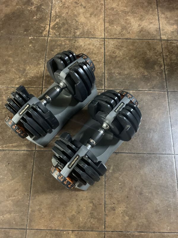 Nautilus Bowflex 552 Dumbbells Weights for Sale in Hayward, CA - OfferUp