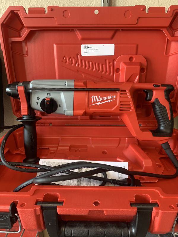 Milwaukee corded rotary hammer for Sale in Tampa, FL - OfferUp