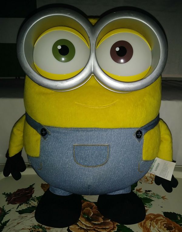 minions huggable plush bob