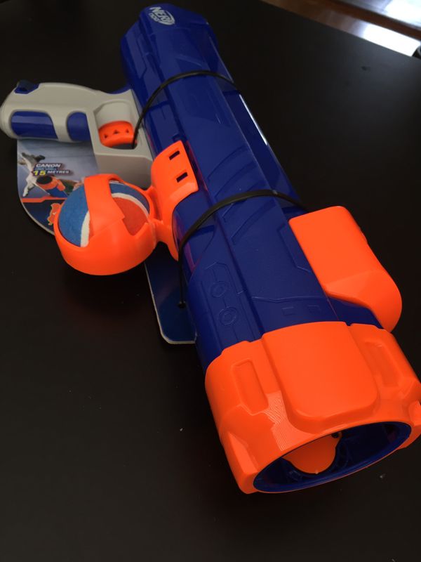 nerf elite tennis ball blaster