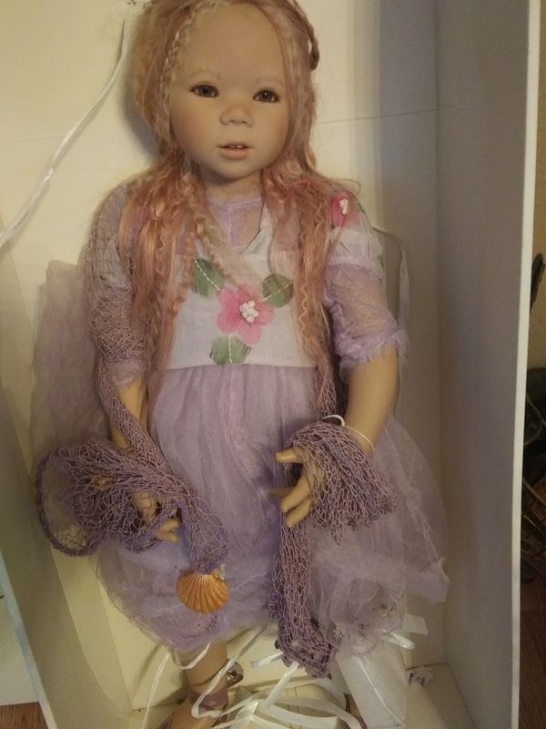 Himstedt Porcelain Doll "Toshi" 36" Tall for Sale in
