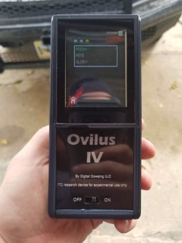 Ovilus 4 itn research device ( discontinueddigital dowsing ) for Sale