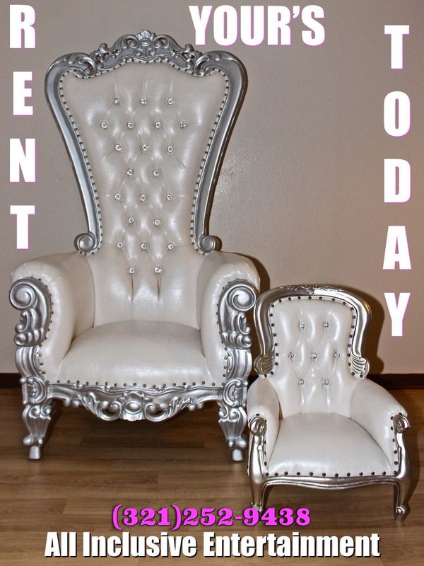 Queen Throne Chair Rental for Sale in Orlando, FL - OfferUp
