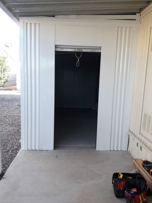 Roll up door & Storage SHEDS. for Sale in Phoenix, AZ OfferUp