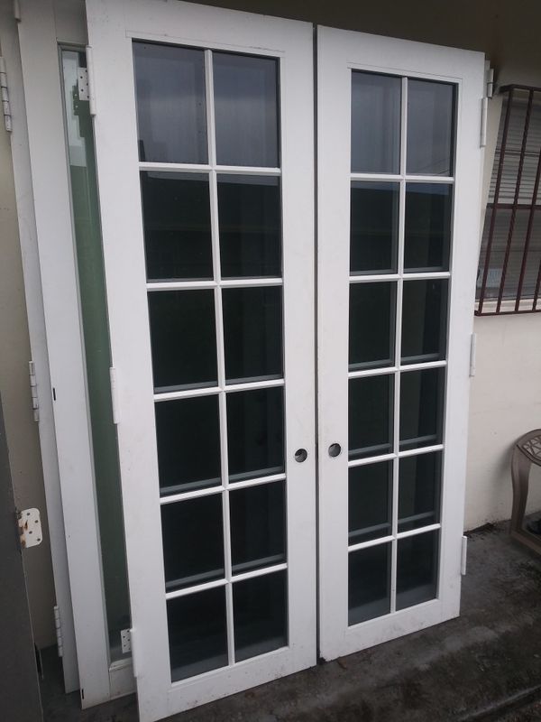 8 feet Aluminum PGT Exterior Hurricane Impact french doors for Sale in Oakland Park, FL OfferUp