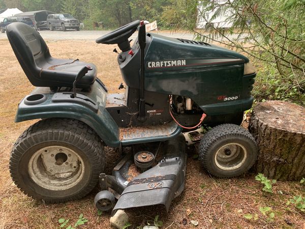 Riding Lawn Mower - Craftsman GT3000 for Sale in Ravensdale, WA - OfferUp