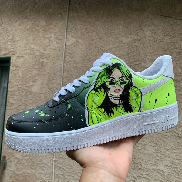 Billie Eilish air forces 1 Nike for Sale in Los Angeles, CA - OfferUp