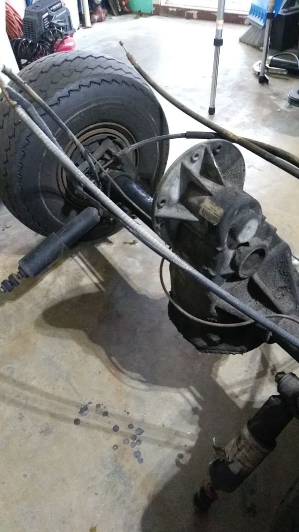 2000 EZGO txt heavy duty rear axle with hydraulic brakes for Sale in