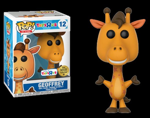geoffrey the giraffe funko pop flocked