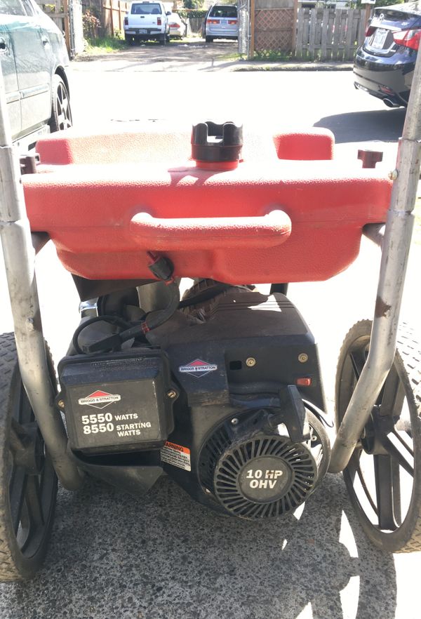 Briggs and Stratton 5550 watt generator for Sale in Salem, OR OfferUp