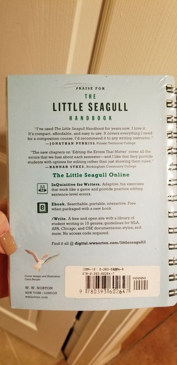 The Little Seagull Handbook 3rd Edition For Sale In Indio Ca Offerup