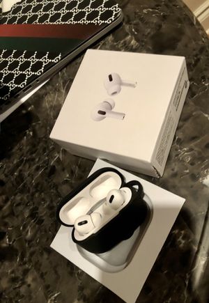 USES Apple Airpods Pro Model #A2083A20884 A2190 Needs Repair works but makes a static sound ..SOLD AS IS for Sale in West Palm Beach, FL