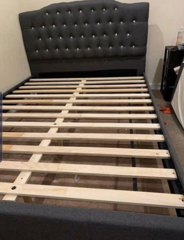 New Bed frames w Diamond Studded On Headboard for Sale in Los Angeles ...