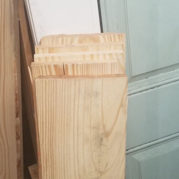 1x6x8 clear treated cypress wood 2.50 each for Sale in Houston, TX