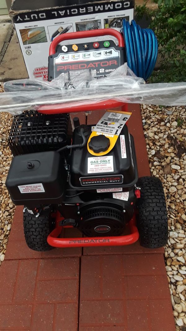 PREDATOR PRESSURE WASHER 4400 PSI 4,2 GPM COMERCIAL DUTY GAS